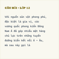 Bộ đề thi cuối kì 1 Lịch sử 6 trúc mới có đáp án - Đề 2