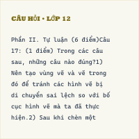 Đề thi giữa kì 2 Tin học 8 có đáp án (Đề 4)
