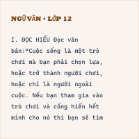 (2024) Đề thi thử tốt nghiệp THPT môn Văn sở GD&ĐT Phú Thọ có đáp án