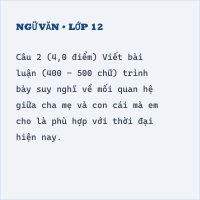 Đề thi giữa kì 2 Văn 9 có đáp án- Đề 8