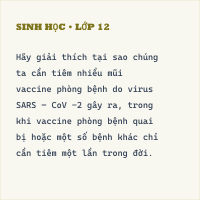 Đề kiểm tra học kì 2 Sinh học 10 có đáp án- Đề 1
