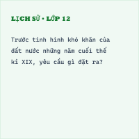 Đề thi giữa kì 2 Lịch Sử 8 có đáp án (Đề 1)