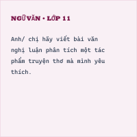 Bộ đề thi cuối kì Ngữ Văn lớp 11 có đáp án - Đề 10 - Thumbnail