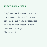 Đề kiểm tra 15 phút Tiếng Anh 7 Thí điểm Học kì 2 có đáp án (Đề 5)