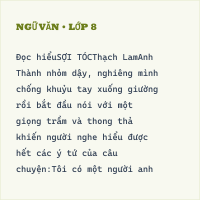 Bộ đề thi giữa kì Ngữ Văn lớp 8 có đáp án ( Đề 6) - Thumbnail