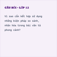Trắc nghiệm Tả phong cảnh (Cấu tạo của bài văn) có đáp án