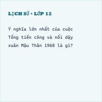 Trắc nghiệm Lịch Sử 12: Cuộc kháng chiến chống Mỹ, cứu nước (1954-1975) MỨC ĐỘ VẬN DỤNG - VẬN DỤNG CAO