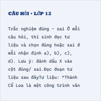 Bộ đề thi giữa kì 2 Lịch sử 6 cấu trúc mới có đáp án - Đề 2 - Thumbnail