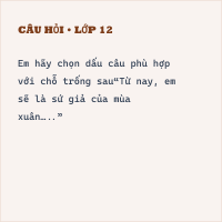 Trắc nghiệm Câu khiến; Dấu chấm than có đáp án