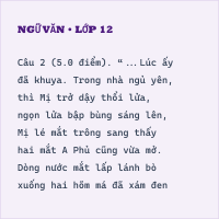 Ôn thi Tốt nghiệp THPT môn Ngữ Văn (Đề 4)