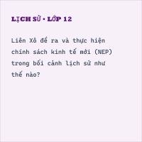 Trắc nghiệm Lịch Sử Bài 16: Liên Xô xây dựng chủ nghĩa xã hội (1921 - 1941) có đáp án (Phần 2)