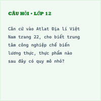 [Năm 2022] Đề minh họa môn Địa lí THPT Quốc gia có lời giải (Đề 25)