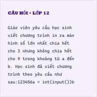 Đề minh họa tốt nghiệp THPT môn Tin học có đáp án năm 2025 (Đề 2)