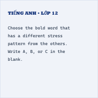 Đề thi học kì 2 Tiếng Anh 7 Friends plus có đáp án - Đề 02
