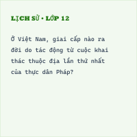 Trắc nghiệm Lịch Sử Bài 31 (có đáp án): Ôn tập: Lịch sử Việt Nam từ năm 1858 đến năm 1918