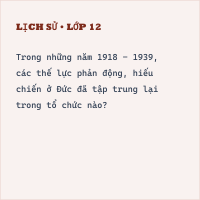 Đề kiểm tra 15 phút Lịch Sử 11 Học kì 1 (Lần 2 - Đề 4)