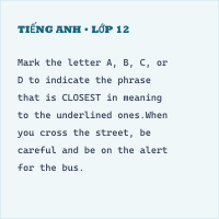 Tổng hợp đề thi thử môn Tiếng Anh có lời giải chi tiết (Đề số 3)