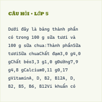 Tự luận Khoa học lớp 5 Bài 19 có đáp án - Thumbnail