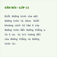 Đề kiểm tra 1 tiết Toán 9 Chương 2 Hình học có đáp án (Đề 1)