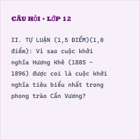 Bộ đề thi học kì 2 Lịch sử 8 Cấu trúc mới có đáp án - Đề 2 - Thumbnail
