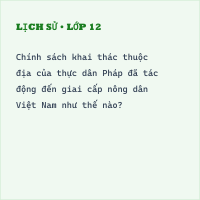 Đề thi Học kì 2 Lịch Sử 8 có đáp án (Đề 4)