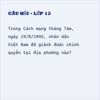 Bộ đề thi cuối kì 1 Lịch sử 12 cấu trúc mới có đáp án - Đề 2