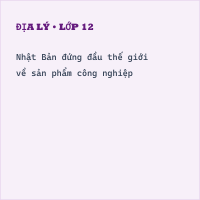 Trắc nghiệm Chuyên đề Địa lí 11 Chủ đề 7: Nhật Bản có đáp án