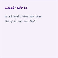 Trắc nghiệm Địa Lí Bài 15 (có đáp án): Đặc điểm dân cư, xã hội Đông Nam Á