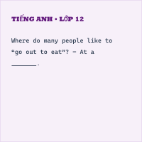 Trắc Nghiệm Tiếng Anh 6 Unit 3 : Every day - Từ vựng: Thói quen sinh hoạt - có đáp án