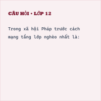 Trắc nghiệm: Đề kiểm tra giữa kỳ I môn Lịch sử 8 (có đáp án)
