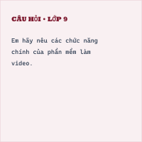 Bộ đề thi giữa học kì 2 Tin học lớp 9 có đáp án (Đề 2)