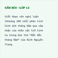 (Ngữ liệu ngoài sgk) Bắt đền tháng Năm