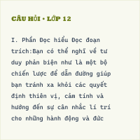 (2025 mới) Đề ôn thi tốt nghiệp THPT Ngữ văn (Đề số 17)
