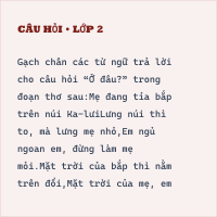 Đề kiểm tra giữa kì 1 Tiếng Việt lớp 2 có đáp án - Đề 18 - Thumbnail