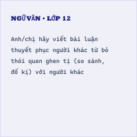 Đề kiểm tra học kì 2 Văn 10 có đáp án (Đề 4)