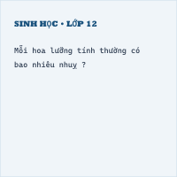 Trắc nghiệm Sinh Bài 30 (có đáp án): Thụ phấn