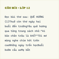 Bộ đề thi giữa kì Ngữ văn 11 có đáp án - Đề 2 - Thumbnail