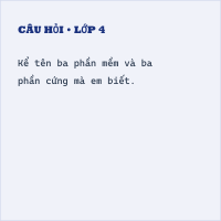 Đề thi cuối kì 1 Tin học lớp 4 CTST có đáp án ( Đề 2)