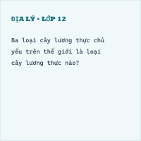 Đề kiểm tra Địa Lí 10 Chương 7 (Đề 3)