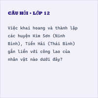 Bộ đề thi giữa kì 2 Lịch sử 8 cấu trúc mới có đáp án - Đề 2