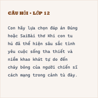 Tự luận Tìm hiểu chung về tác phẩm Khi con tu hú có đáp án