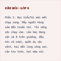 Đề thi Ngữ văn lớp 8 Học kì 1 có đáp án (Đề 2)
