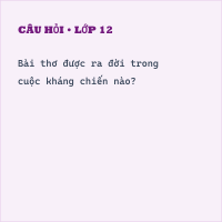 Trắc nghiệm: Sông núi nước Nam có đáp án