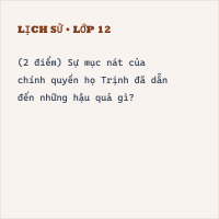 Đề thi giữa kì 2 Lịch Sử 7 có đáp án (Đề 2)