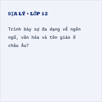 Đề thi Học kì 2 Địa Lí 7 (Đề 2)