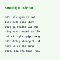 Đề kiểm tra học kì 1 Sinh học 10 có đáp án - Đề 1