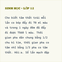 Bộ đề thi Học kì 1 Sinh học 8 có đáp án - Đề 5