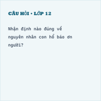 Trắc nghiệm Con hổ có nghĩa có đáp án