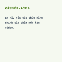 Bộ đề thi giữa học kì 2 Tin học lớp 9 có đáp án (Đề 3)