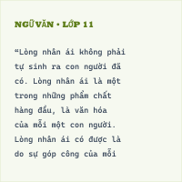 Bộ đề thi giữa kì Ngữ Văn lớp 11 có đáp án - Đề 13
